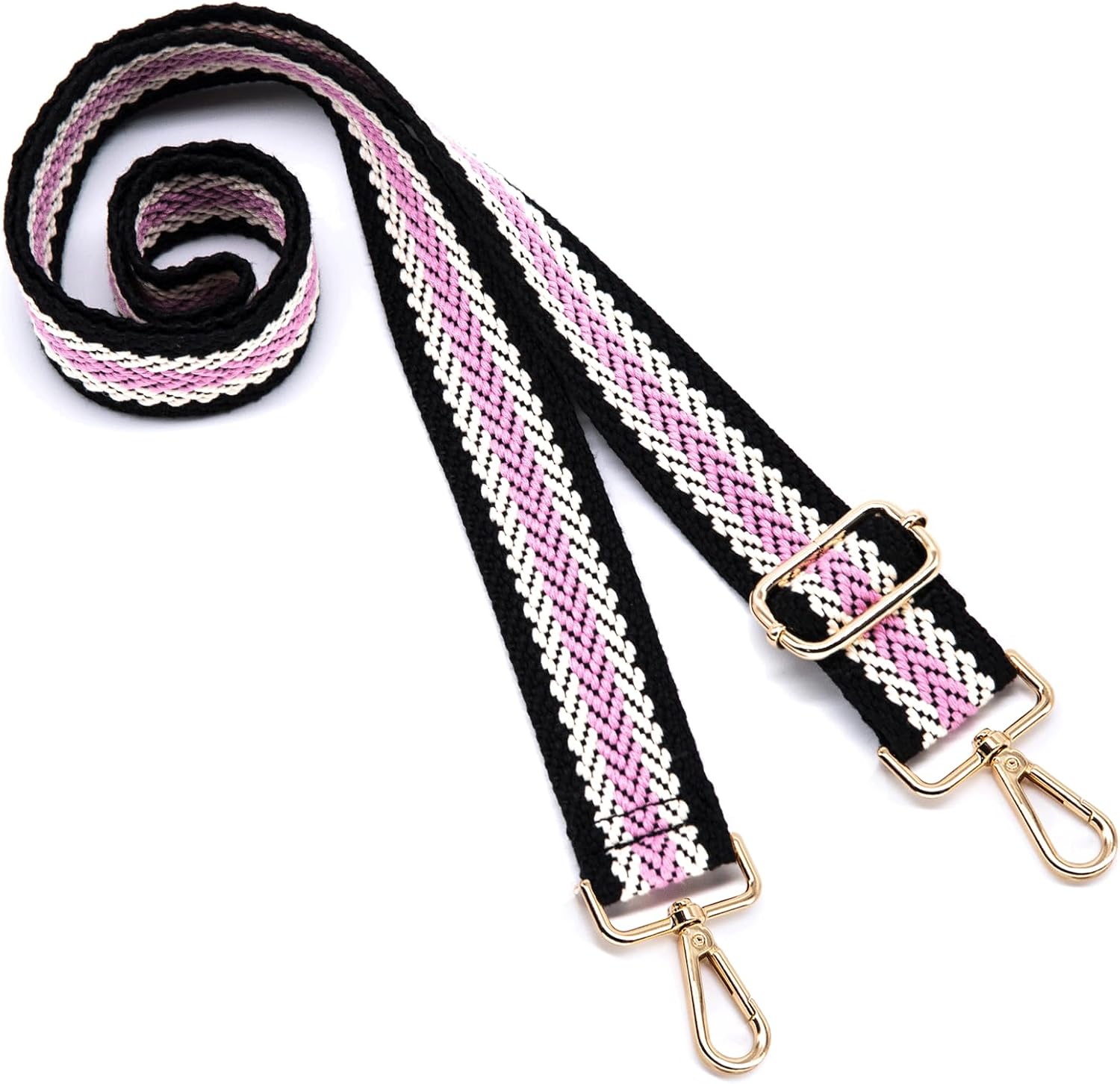S&loyoe Purse Straps Replacement Crossbody Bag Strap Adjustable Wide Guitar Straps for Handbags 1.5inch image 4