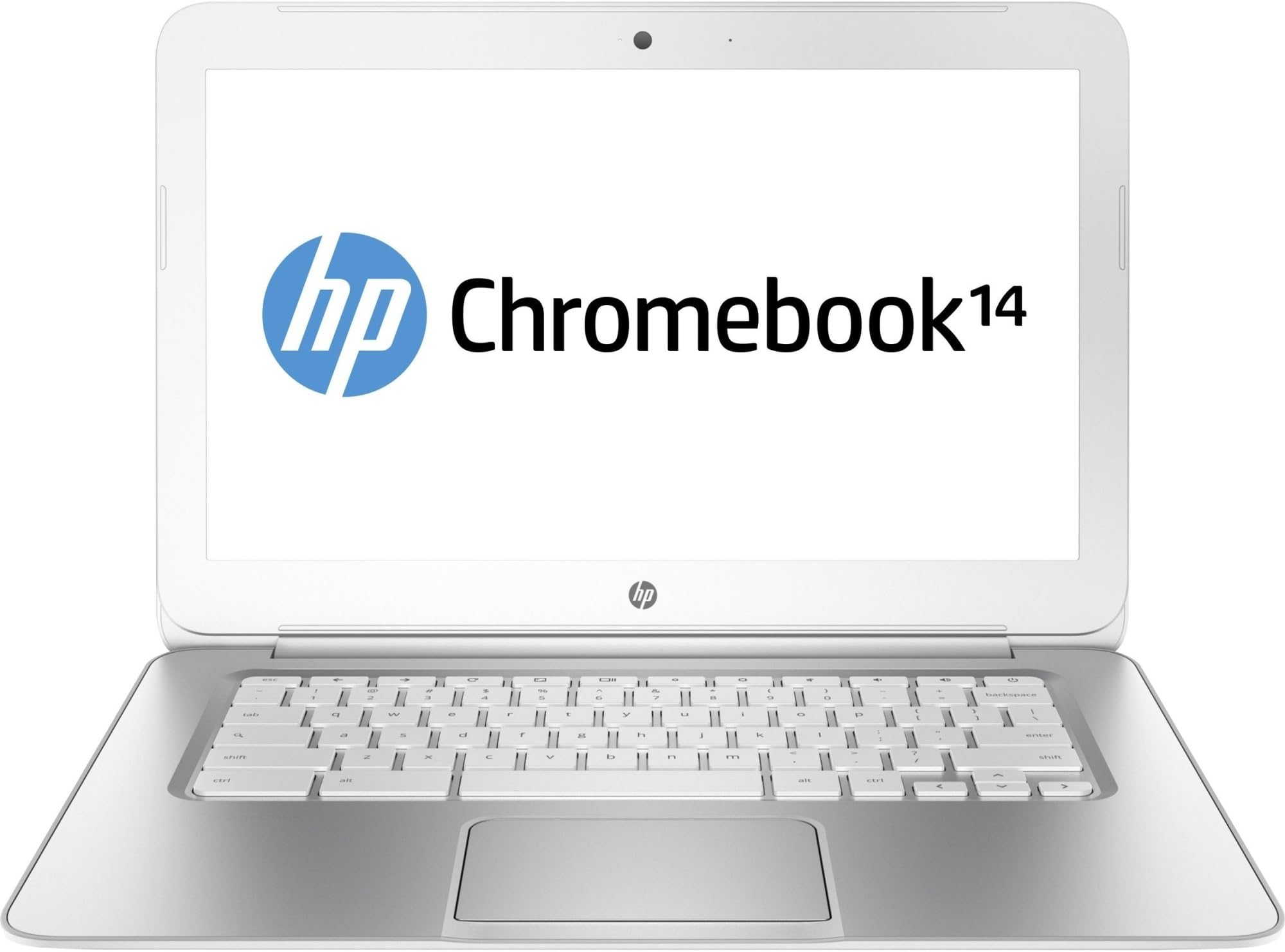 HP Chromebook F7W49UA#ABA 14-Inch Netbook (White)