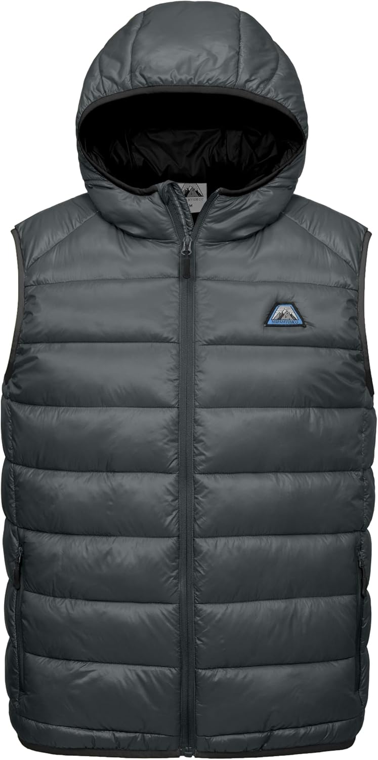 Mapamyumco Pánska Ľahká Páperová Vesta detailný pohľad