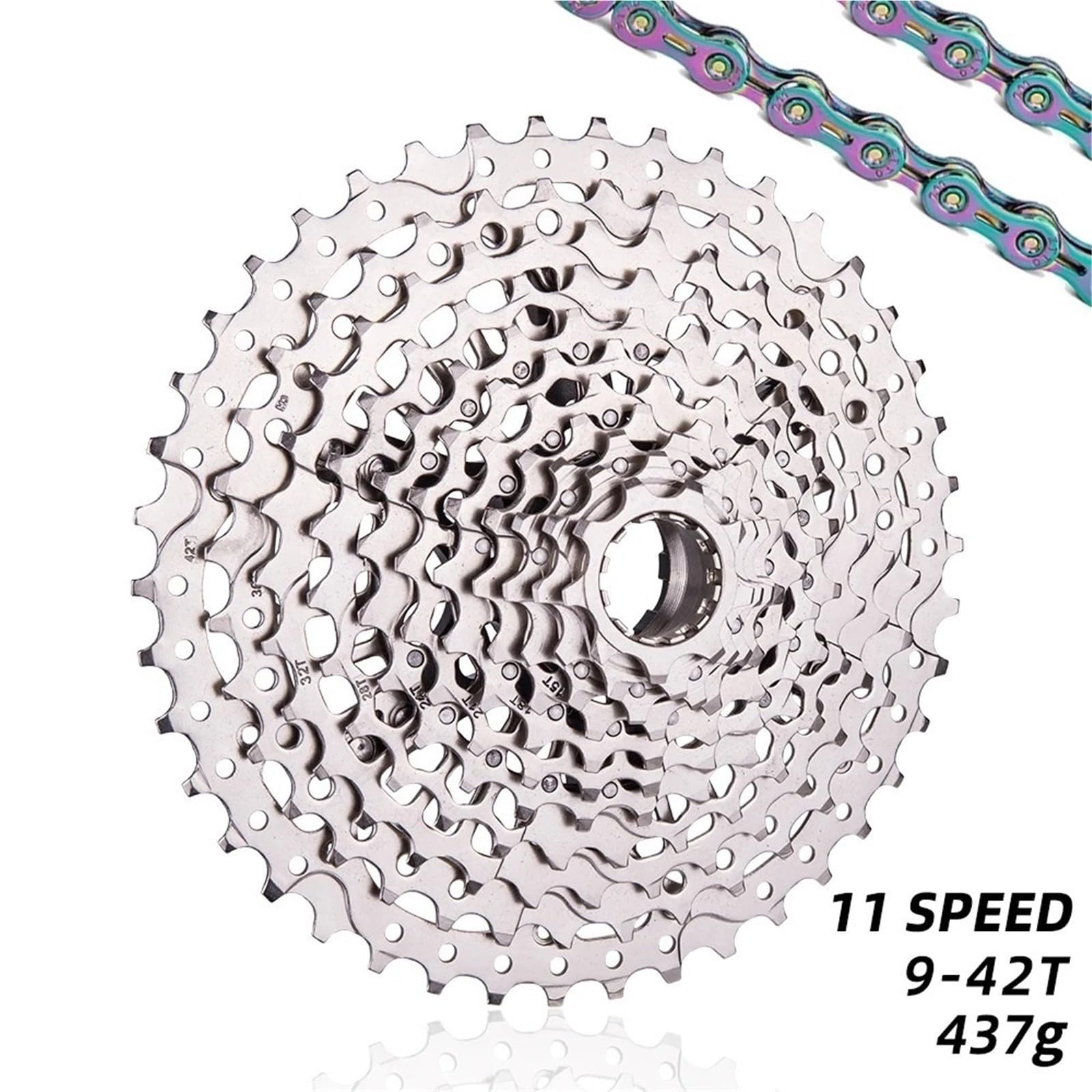 pignone per Bicicletta Cassette e pignoni Adatto per Bici MTB ZTTO 11 velocità 9-42T Cassetta XD pignone 9-42 Acciaio 11s 42T 11V K7 per GX M8000 M7000 M6000