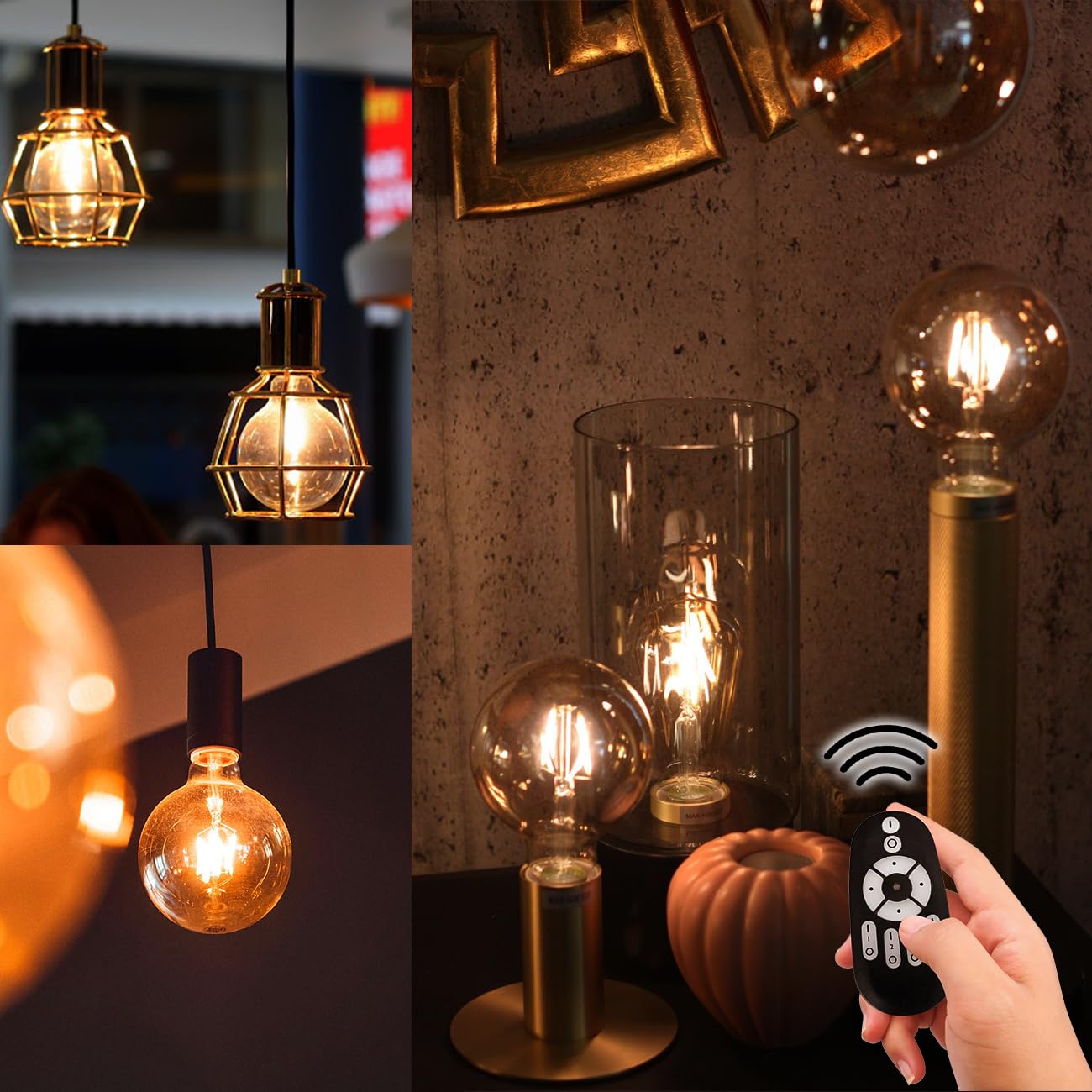 Amazon | LVWIT LED電球 フィラメント エジソンランプ E26口金 電球色