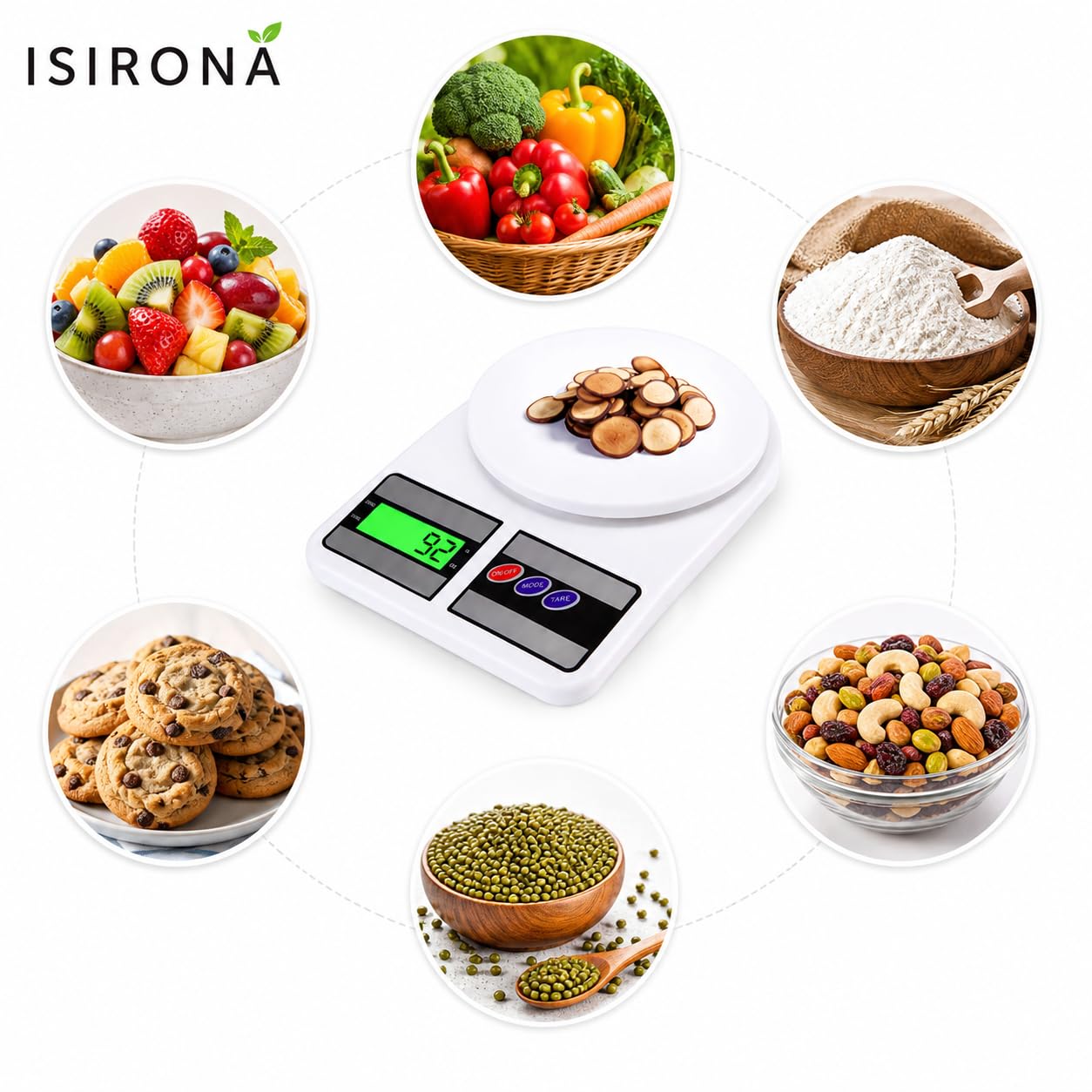 Digital Kitchen Scale - Precise Food Measurement -7