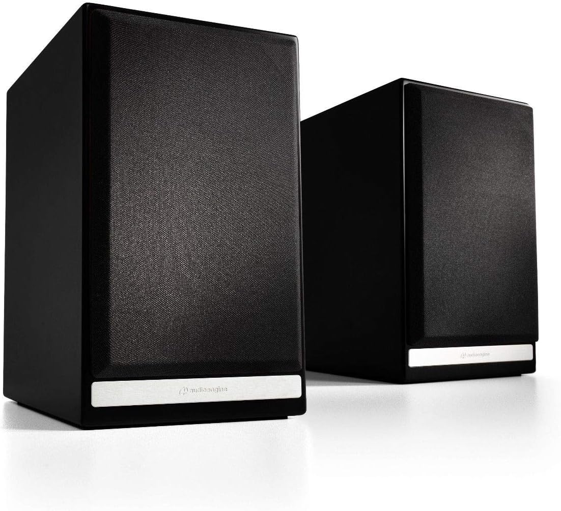 Audioengine HDP6 Passive Speakers Bookshelf Speakers Pair | Home Stereo High-Powered 2-Way Desktop Speakers | AV Receiver or Integrated Amplifier Required (Satin Black)