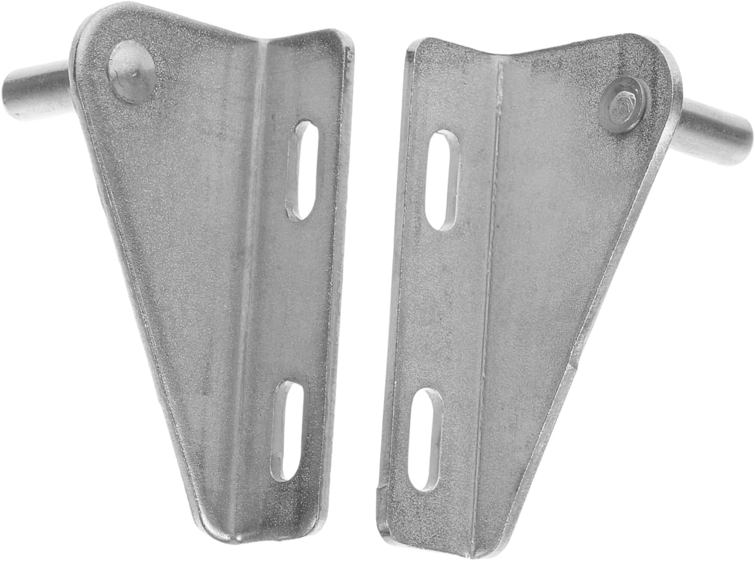 Uonlytech 2pcs Stainless Steel Freezer Door Hinges Replacement Parts for Commercial Refrigerators Fit for Door Models Easy Installation Durable Design