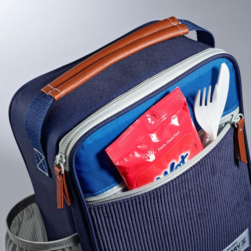 Miniatura 3 de Fit & Fresh Lonchera aislada para niños con contenedores incluidos, azul marino, unisex