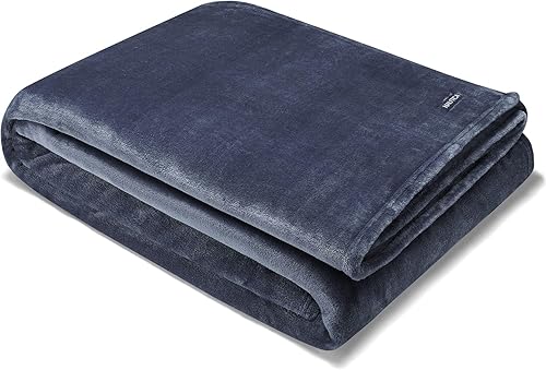Nautica - Manta individual, ropa de cama de forro polar de felpa súper suave, de
