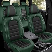Vista 15 de Funda de asiento de cuero personalizada para Nissan Murano 2003-2026, protectores de asiento de cuero impermeables, fundas de asiento de máxima