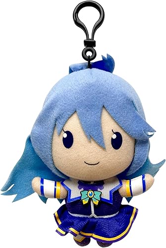 Gran entretenimiento oriental konosuba-aqua coleccionable Juguete de felpa, 5"