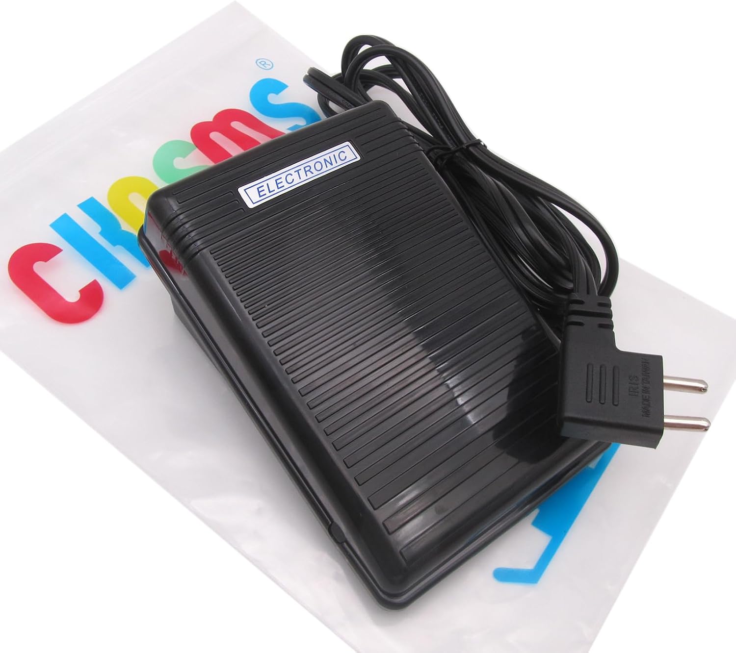 CKPSMS Brand - #FC-197628 110V 1PCS Foot Control Cord Pedal FIT for Singer 301, 301A, 401, 401A, 403, 403A, 404
