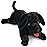 LotFancy Dog Stuffed Animal, 21 inch Black Lab Plush Dog, Realistic Stuffed Puppy Plush Toy for Kids