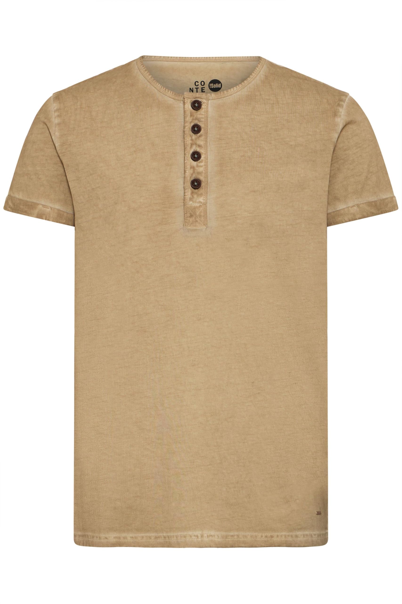 Solid Tihn Men's T-Shirt, Size:M, Colour:Dune (5409)