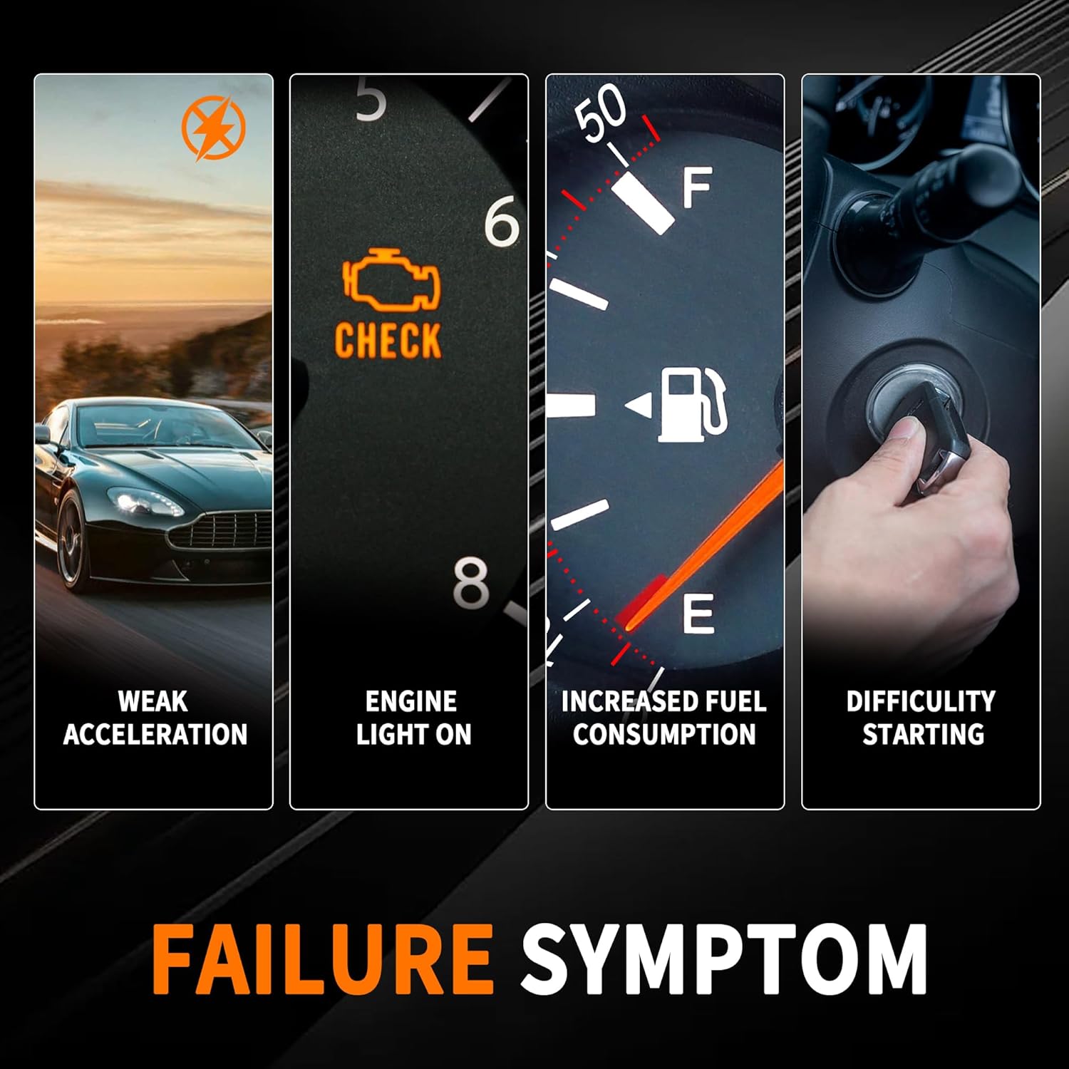 Engine Variable Timing Oil Control Valve VVT Solenoid Compatible with Chevrolet Malibu Impala 2.5L 2014-2015, Replace# 12633613 19419980 916-806 918-806