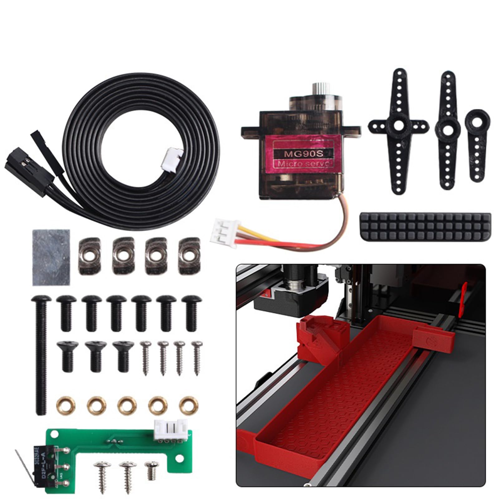 3D-Drucker Reinigungsset – Mit Nylon- & Metallbürsten Für Düsen & Rahmen