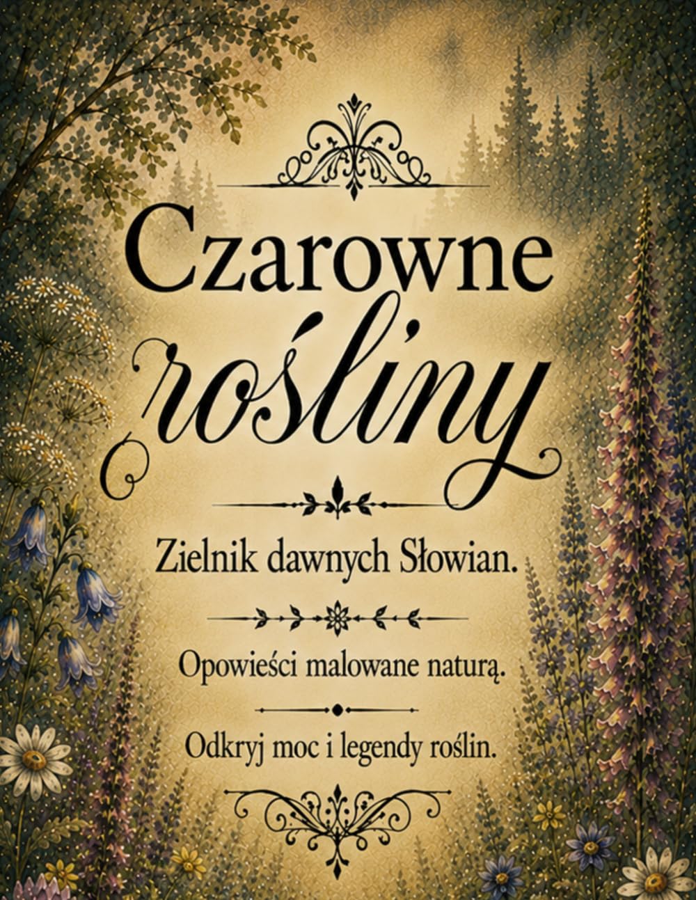 Czarowne rośliny: Zielnik dawnych Słowian. Opowieści malowane naturą.