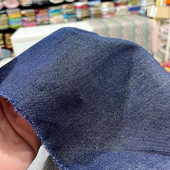 Navy Heavyweight-Thick Cotton 12 oz Denim Fabric, Upholstery Fabric, Cotton Fabric by The Yard150cm// 1,64 Yard // 57 inc