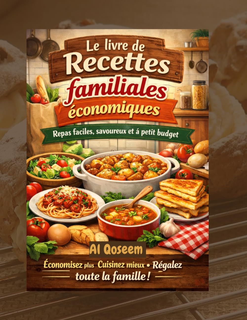 Le livre de recettes familiales économiques: Des repas familiaux faciles, abordables et délicieux pour réduire les dépenses d'épicerie, utiliser les ... mieux et nourrir tout le monde avec plaisir.