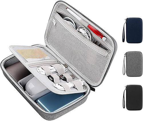 Miniatura 2 de Travel Cable Organiser Bag Large Capacity Portable Travel Electronic Accessories Cord Cable for Men and Women Large Capacity Storage Bag