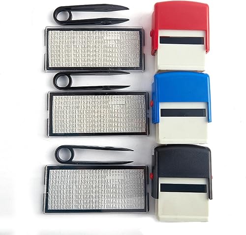 Miniatura 3 de Juego de sellos de goma personalizados, números extraíbles, fecha estacionaria, bricolaje, sellos de personajes, juego de sellos de bricolaje para