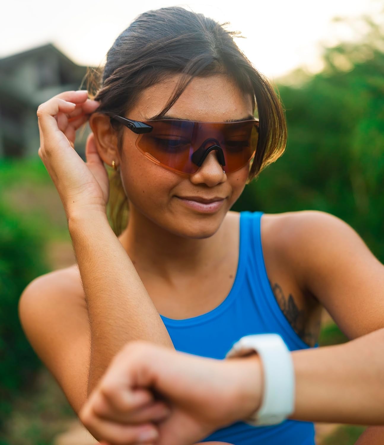 Tifosi Optics Vogel XC Sunglasses Sport Sunglasses Men & Women Small- Medium Fit: Ideal For Baseball, Cycling, Golf, Running - Image 5