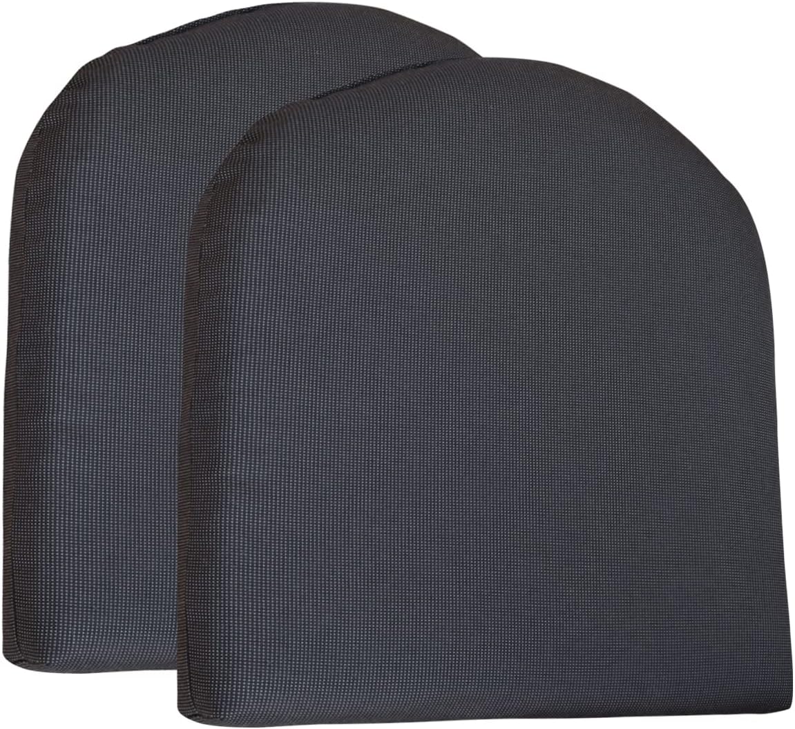 COZPLEN Patio Chair Seat Cushions, Contoured Seat Pads for