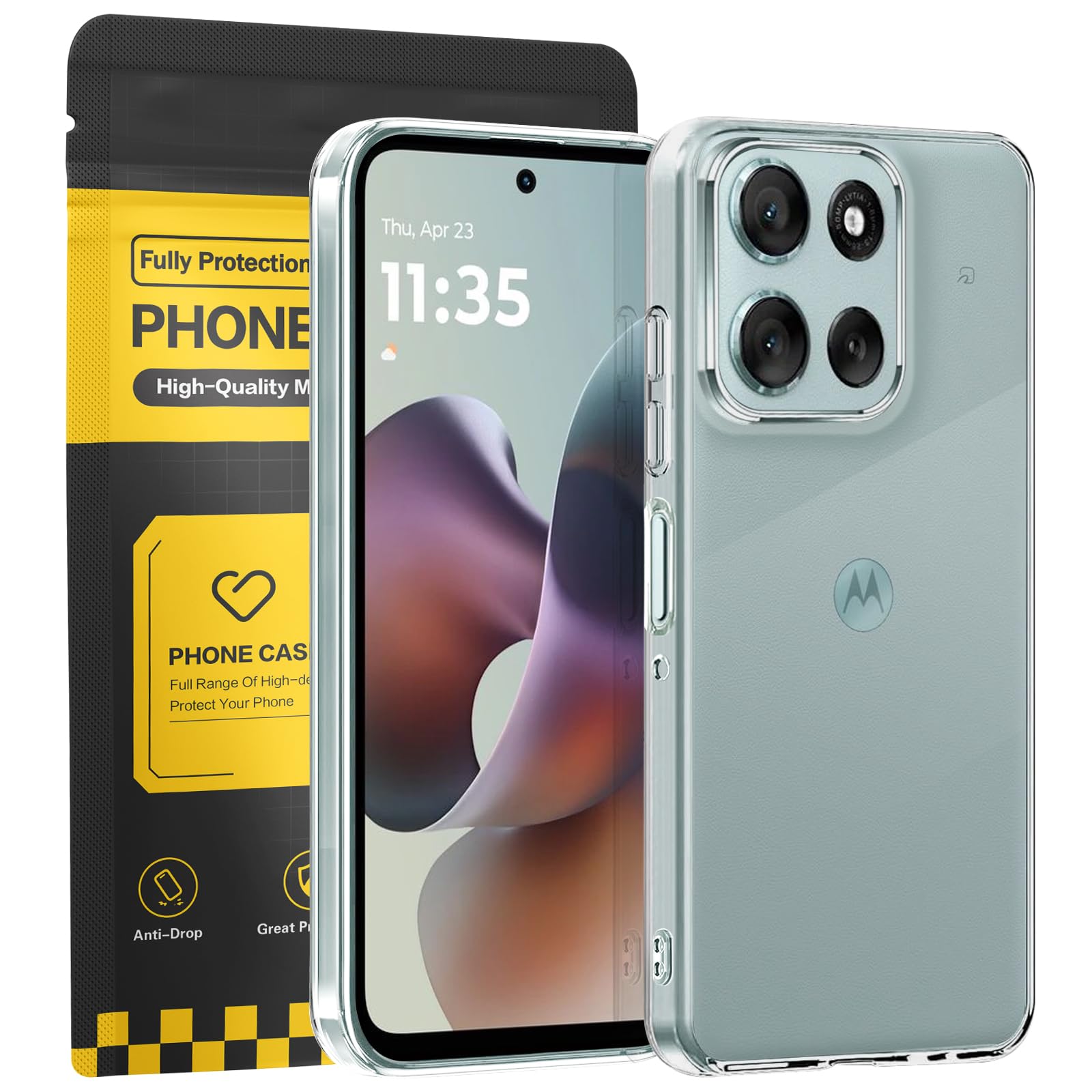 ヒビ割れあり　motorola g66j 本体 箱、スマホケース付き 楽天市場】Motorola(モトローラ) Moto G66j 5G ケース 手帳型 兎
