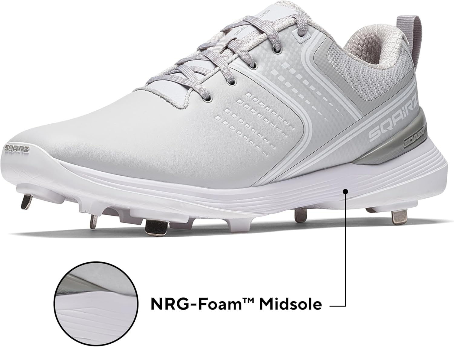 SQAIRZ GFP Baseball Metal Cleat, Baseball Cleats Metal, Mens Baseball Cleats, Men's Baseball & Softball Shoes