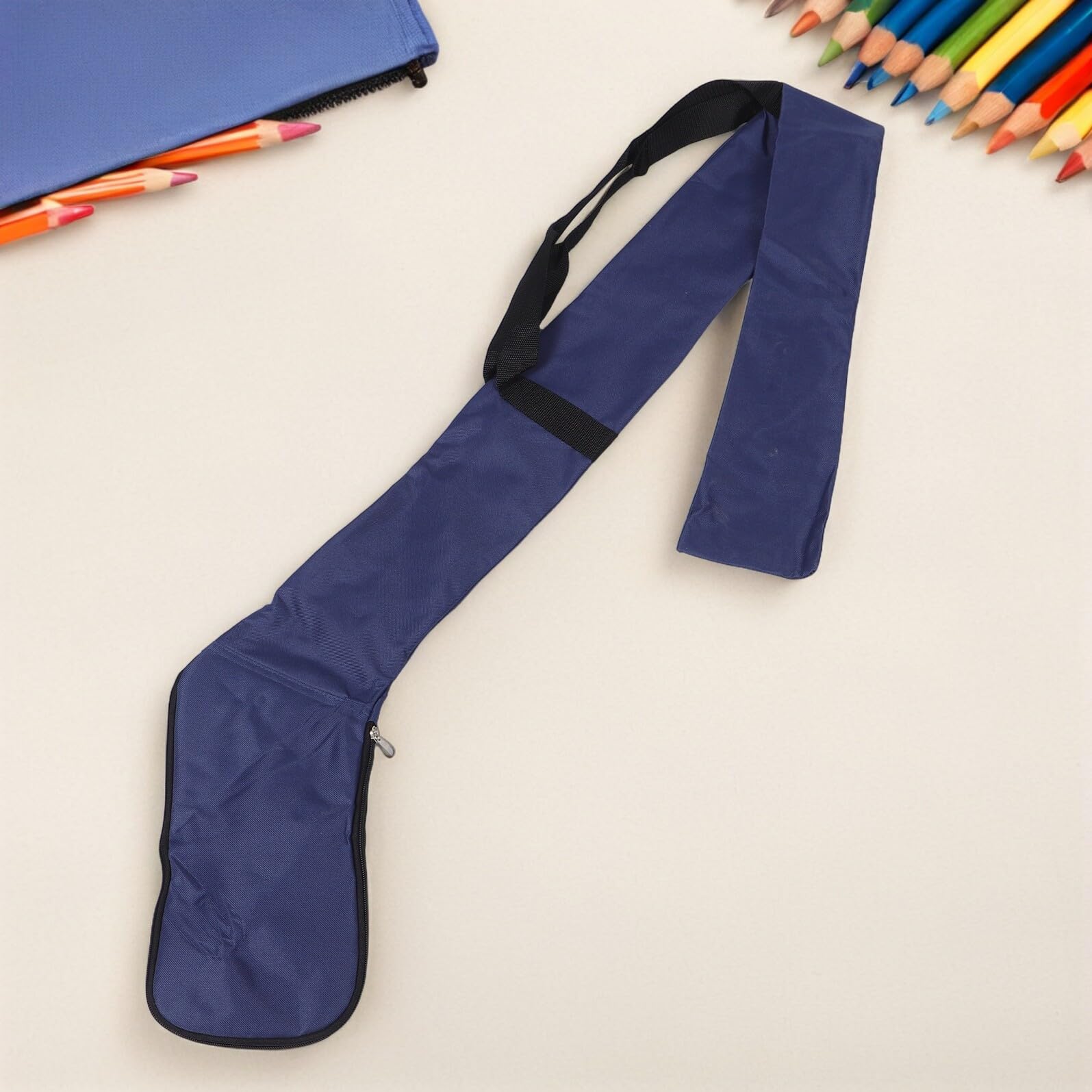 VICASKY Borsa Porta Mazza da Hockey su Ghiaccio in Poliestere, Borsa Compatta e Resistente Tracolla Imbottita, Custodia Multi-stick per Trasporto Attrezzatura Outdoor e Indoor