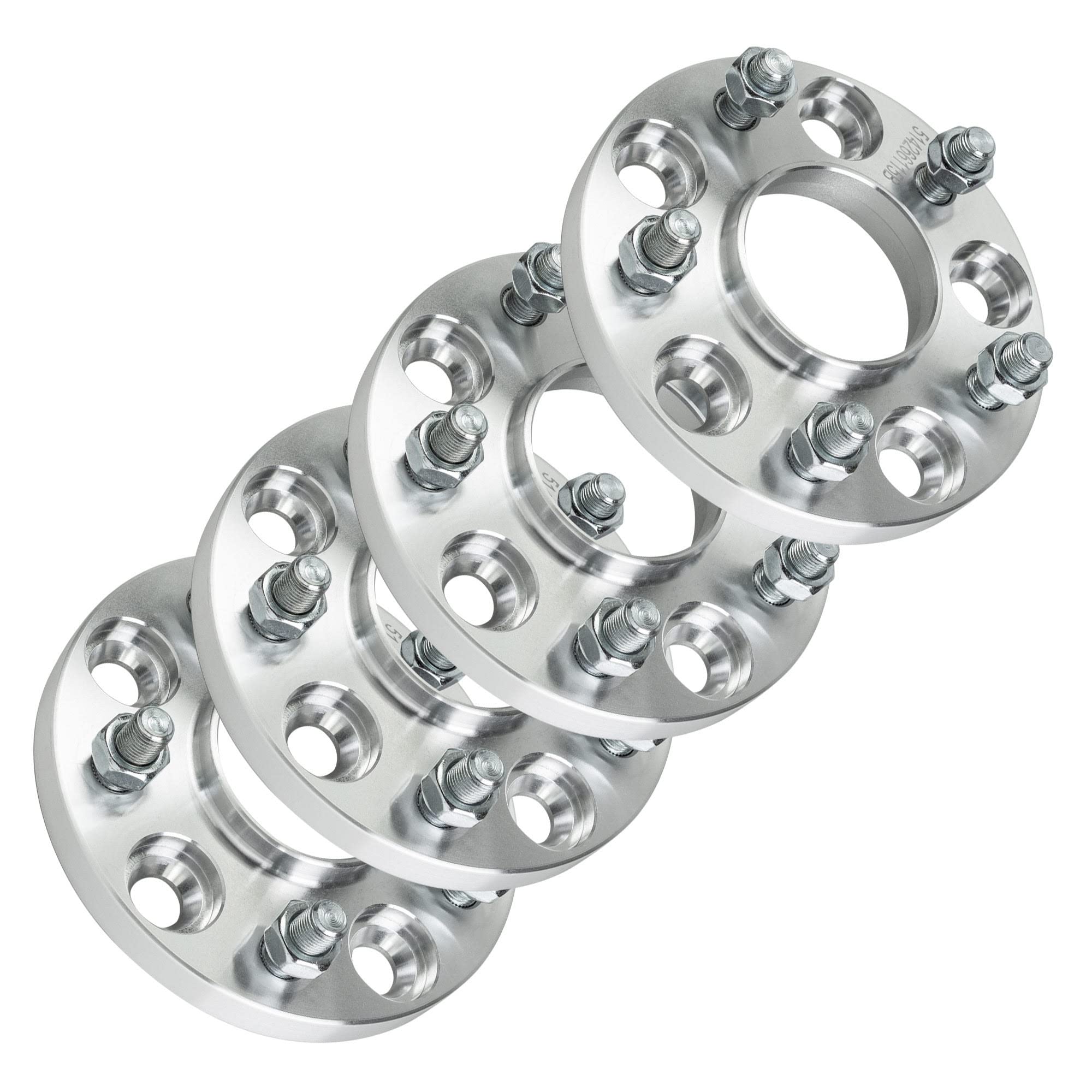 15mm 5x100 to 5x114.3 Wheel Adapters Hubcentric Compatible For Subaru