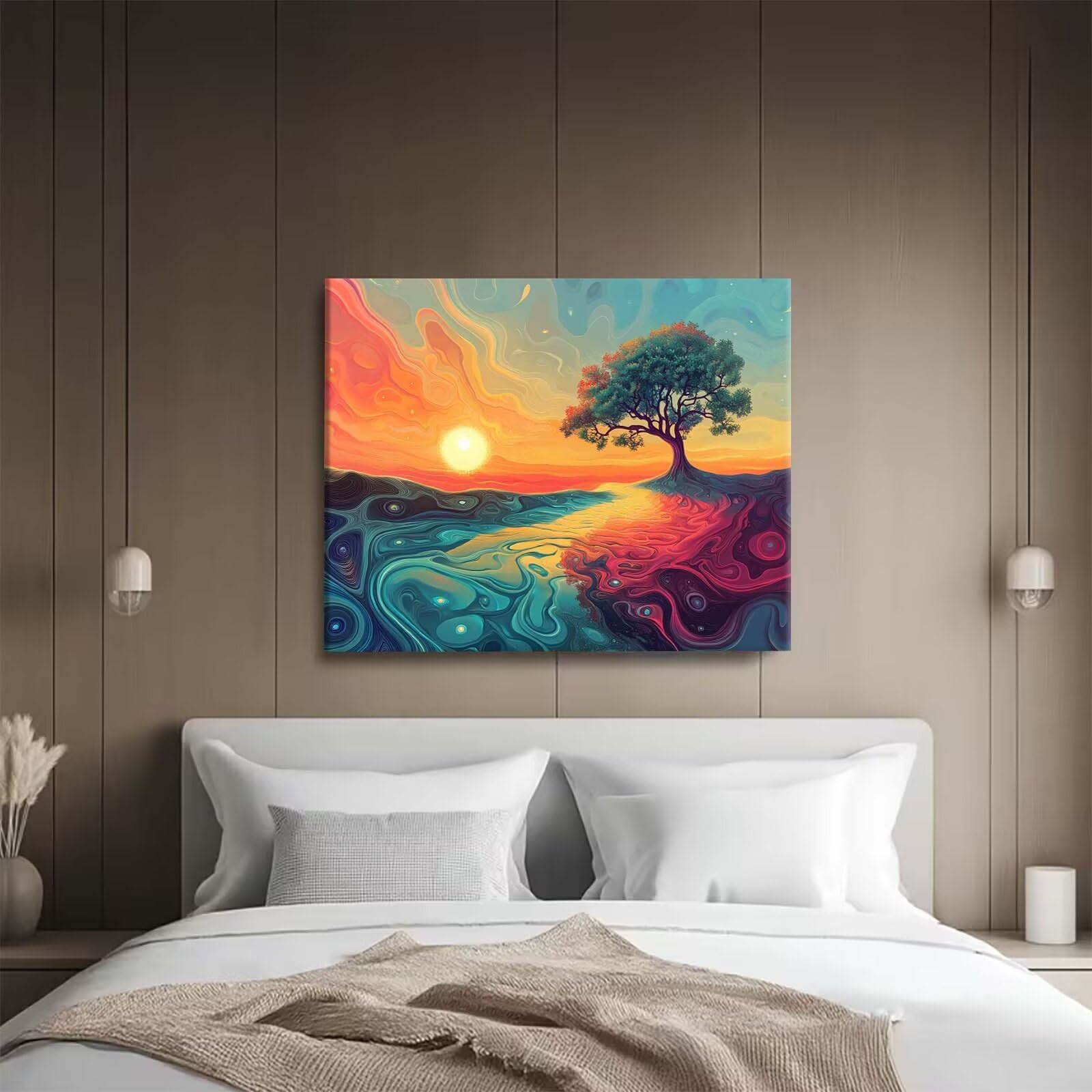Dipingere con i Numeri Adulti colore 80x100cm,Color by Number Creart j0-515