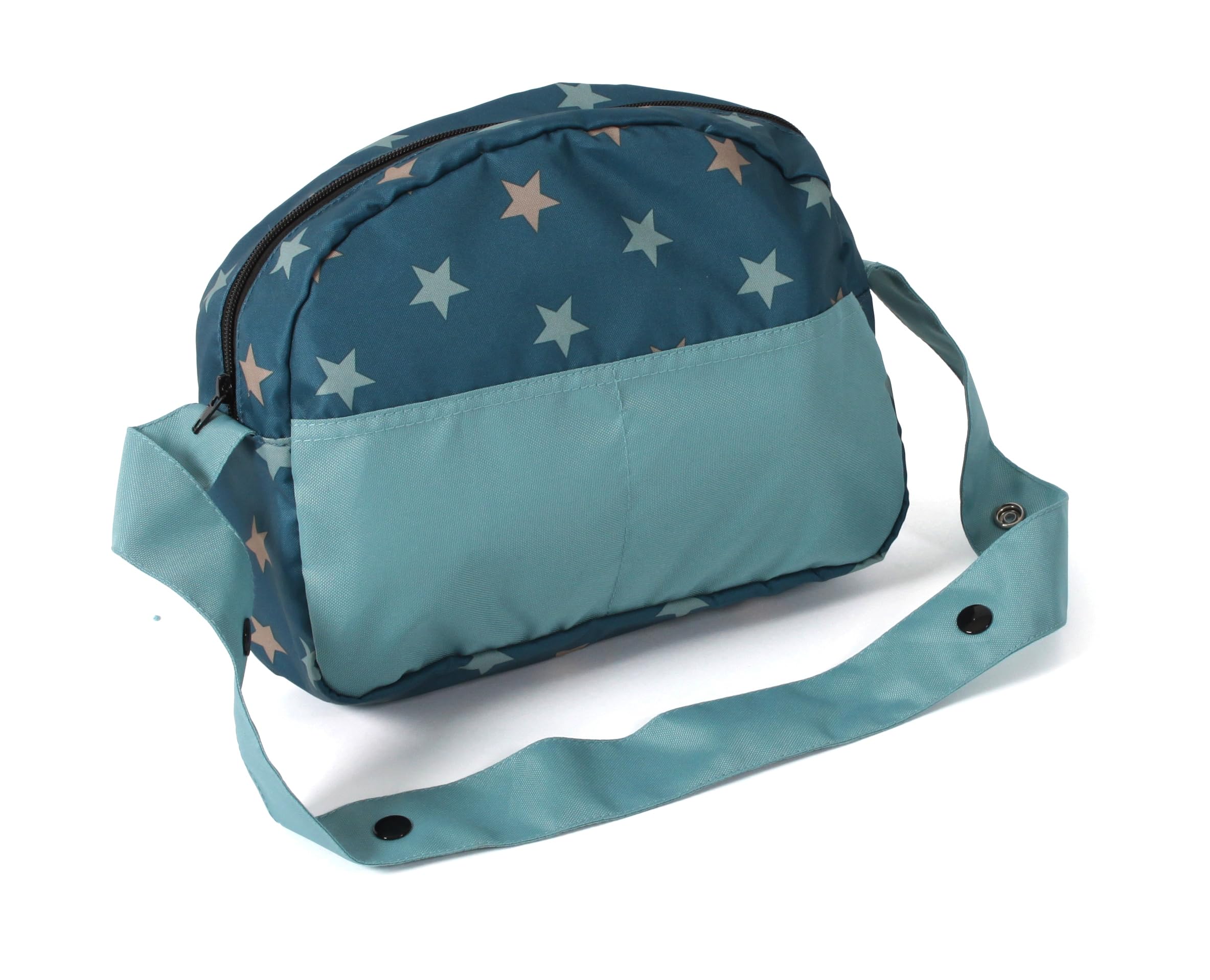 Bayer Chic 2000 - Borsa fasciatoio per Bambole, Borsa fasciatoio per Bambole, Accessori per Bambole, Borsa per Bambole, Stelline, Turchese
