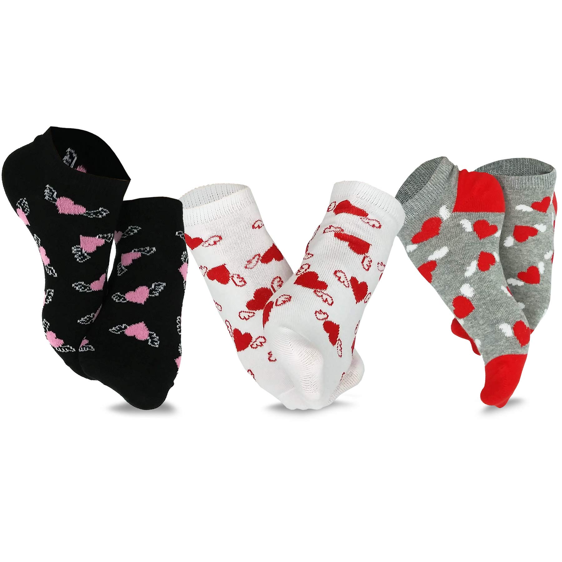 American Patriotic Stars and Stripes Crew Knee High Low Cut Ankle Novelty Socks for Men and Women Multipair