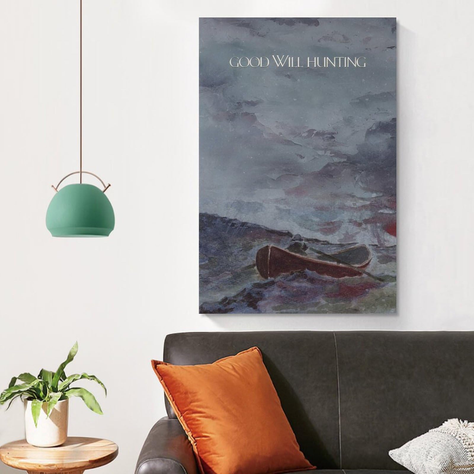 Poster Toile Good Will Hunting - Décoration Murale 30x45cm, Impression Qualité, Pour Salon Chambre