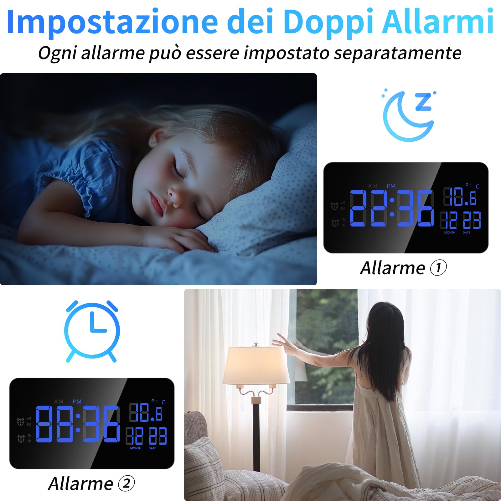 Telecamera Spia WiFi 2.4/5G, HD 1080P Telecamera Nascosta | Mini Telecamera Spia Nascosta con Visione Notturna, Rilevamento del Movimento, Wi-Fi, APP Vista a Distanza