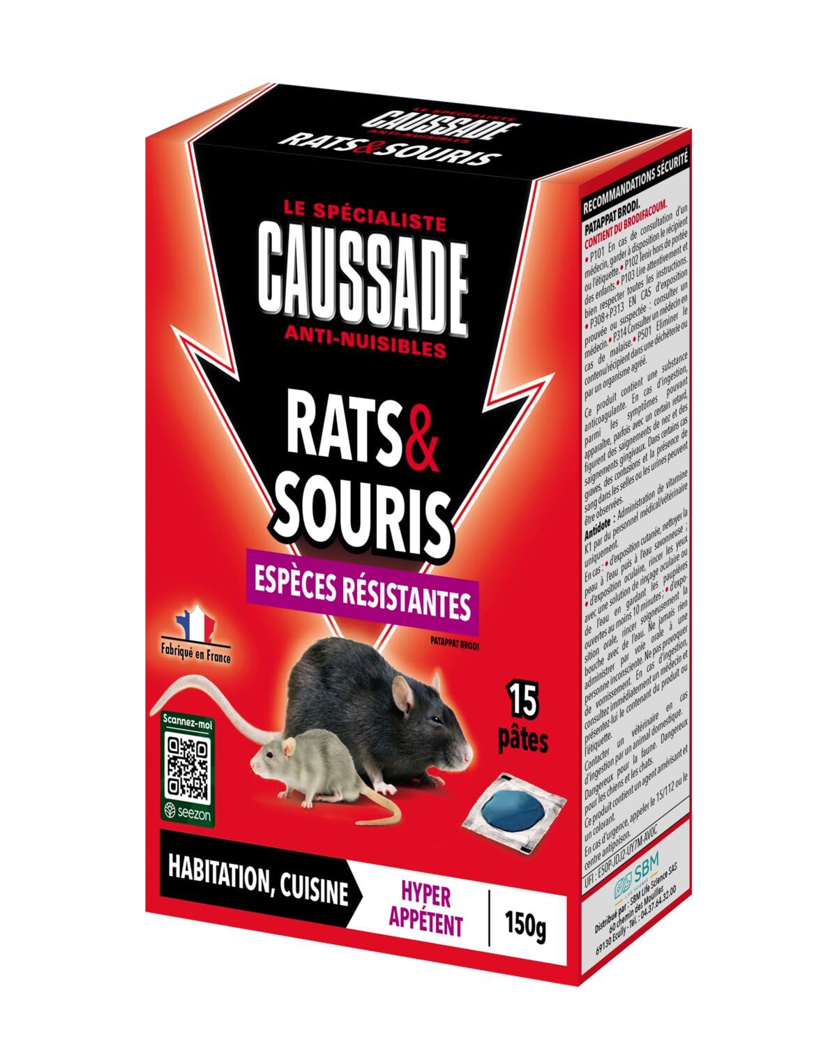 Anti rats et souris Caussade protégez votre cave ou grenier