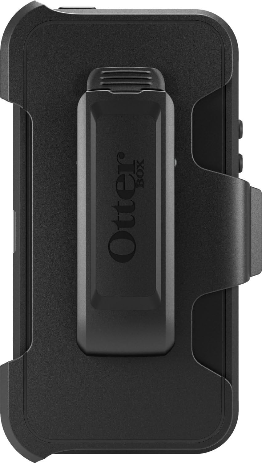 OtterBox iPhone SE (1st gen - 2016) and iPhone 5/5s Defender Series Case - 2016) and iPhone 5/5s ONLY - BLACK, rugged & durable, with port protection, includes holster clip kickstand