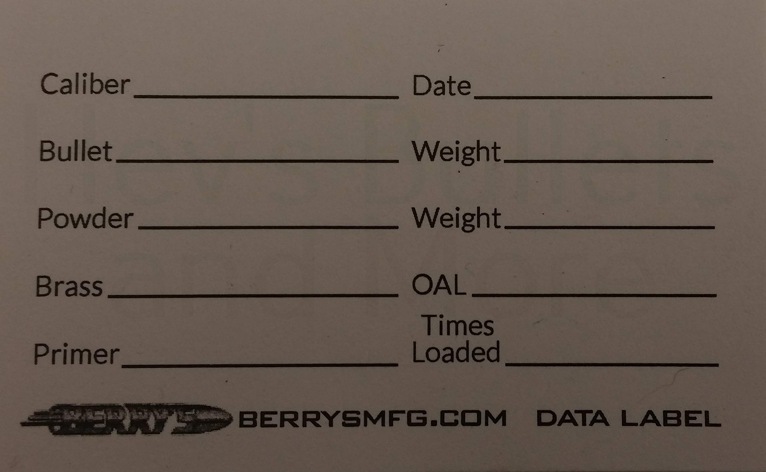 BERRY'S Plastic Ammo Box, Blue / Black 50 Round 223 / 5.56 (1)