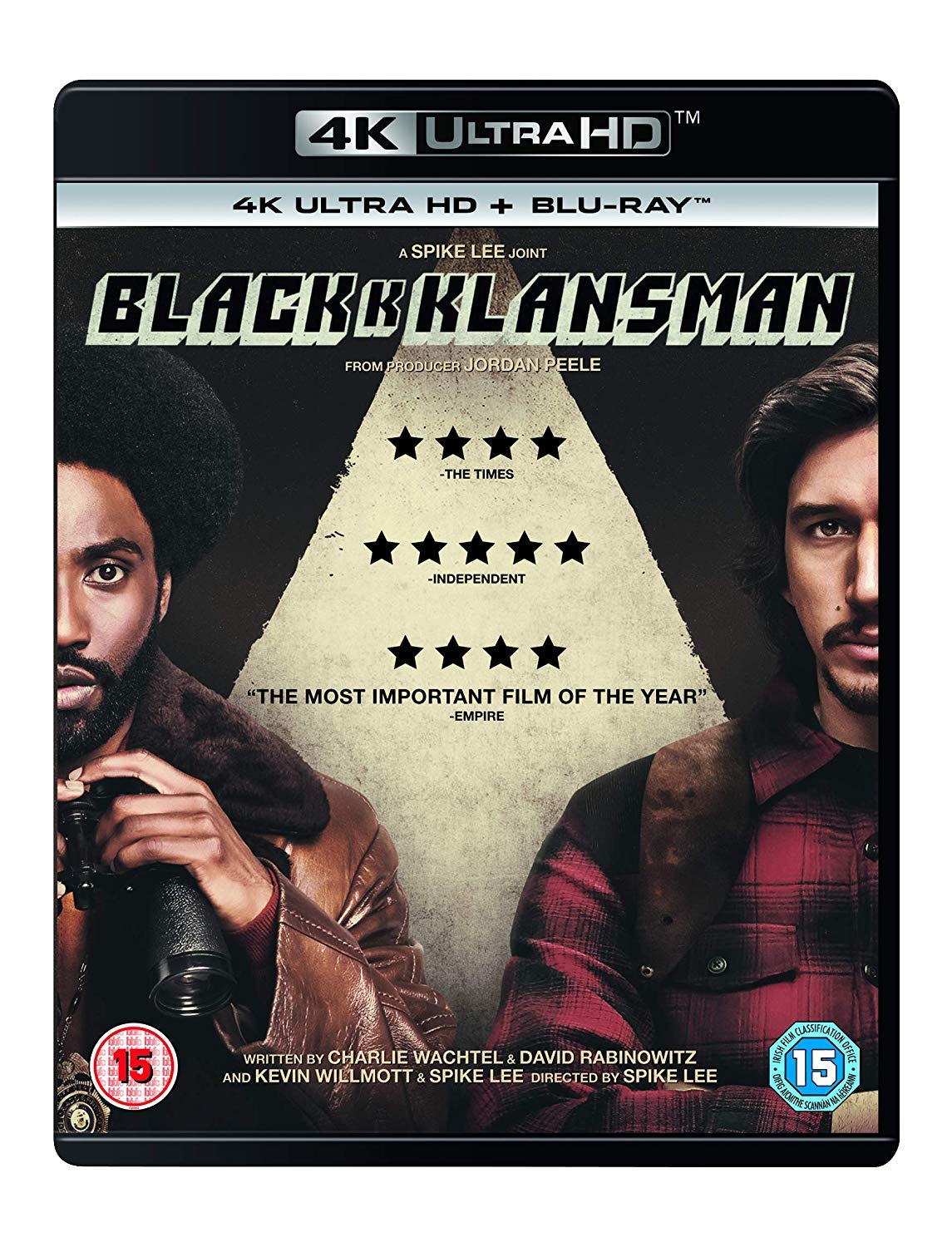 BlackkKlansman 4K Ultra HD + Blu-Ray