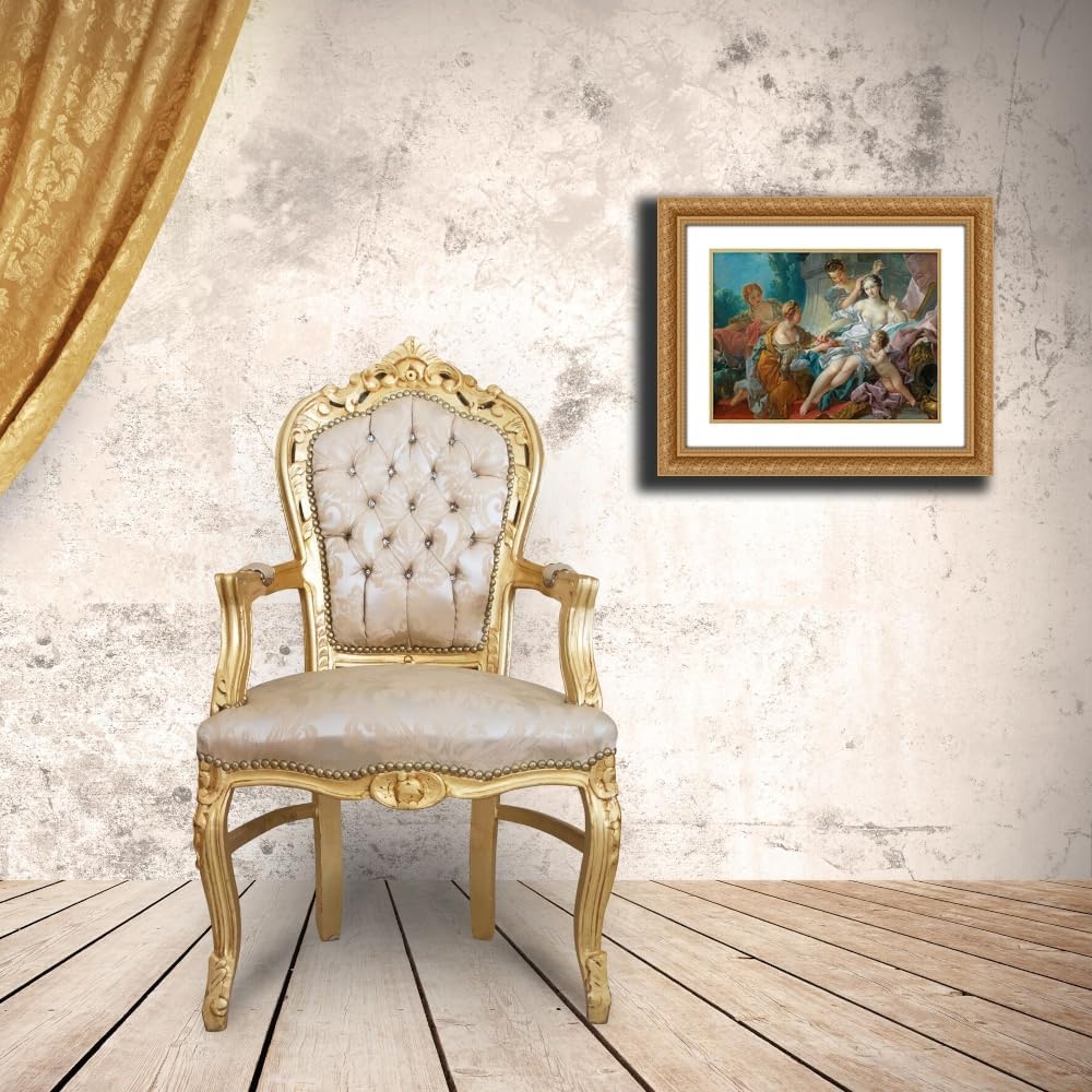 ArtDirect The Toilet of Venus (1746) Custom Framed Art Print Giclee Print or Canvas Options with Various Sizes and Customization by François Boucher