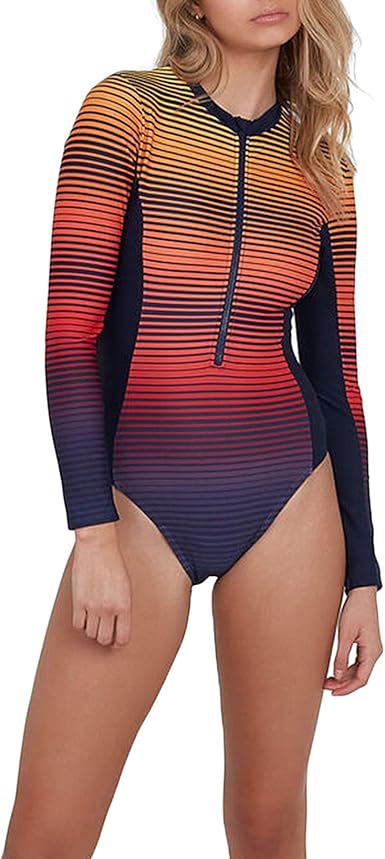 Speedo Summer Stripe Long Sleeve Wrap 
