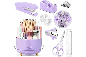 SKYDUE School Desk Supplies for Kids