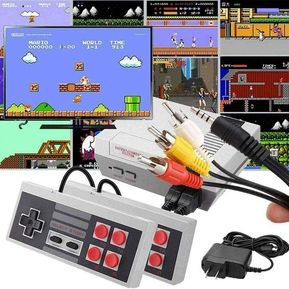 Panghuhu88 Retro Game Console Handheld Video Classic Mini Built-in 620 Classic Controllers for Kid Adult Birthday Gift RCA or HDMI (620RCA)…