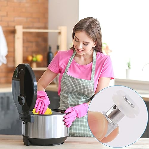 Miniatura 6 de Sello universal de válvula de flotador para piezas de repuesto de olla a presión con 6 juntas selladoras, paquete de 2 accesorios para olla a