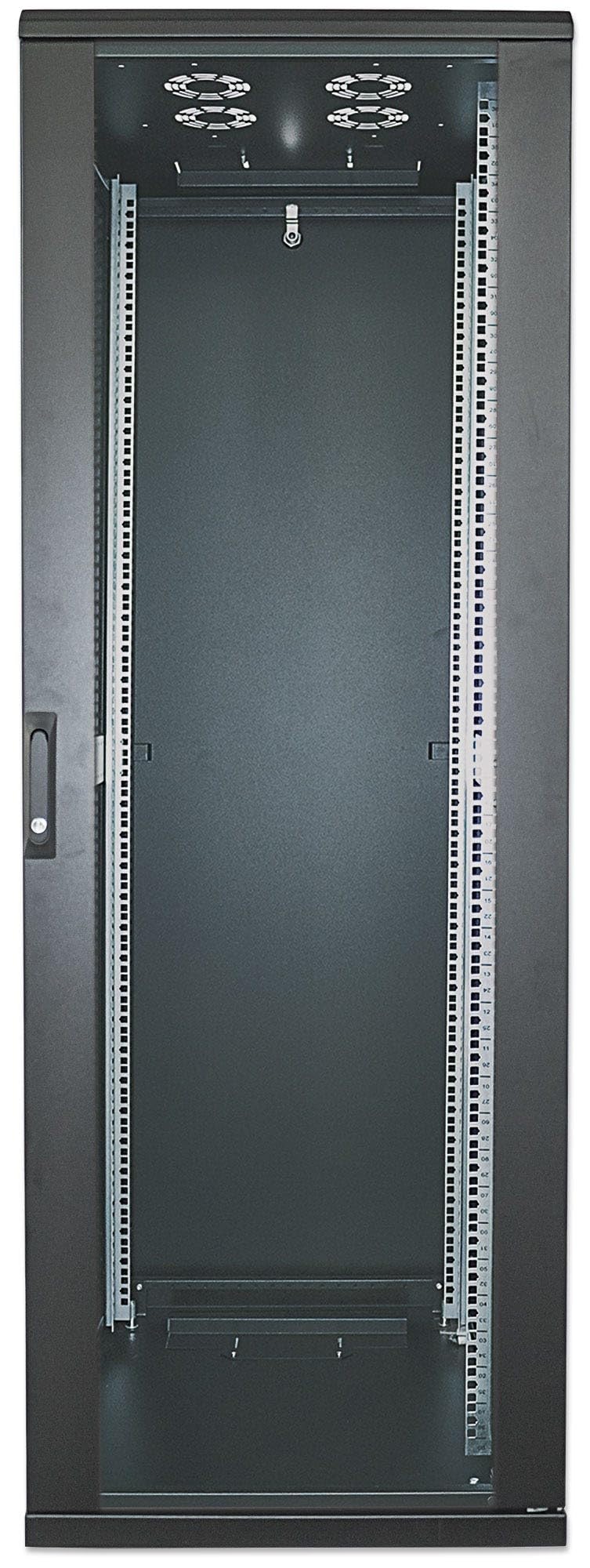 Intellinet 713504 - Armadio di rete da 48,26 cm, 36 HE 1728 (H) x 600 (L) x 600 (P) mm, classe di protezione IP20, montato nero