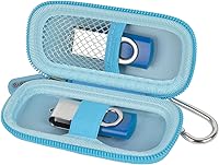 Vista 25 de Funda para unidad flash USB, soporte para tarjeta SD compatible con memoria USB, tarjetas de memoria, bolsa de almacenamiento SDXC SDHC, organizador