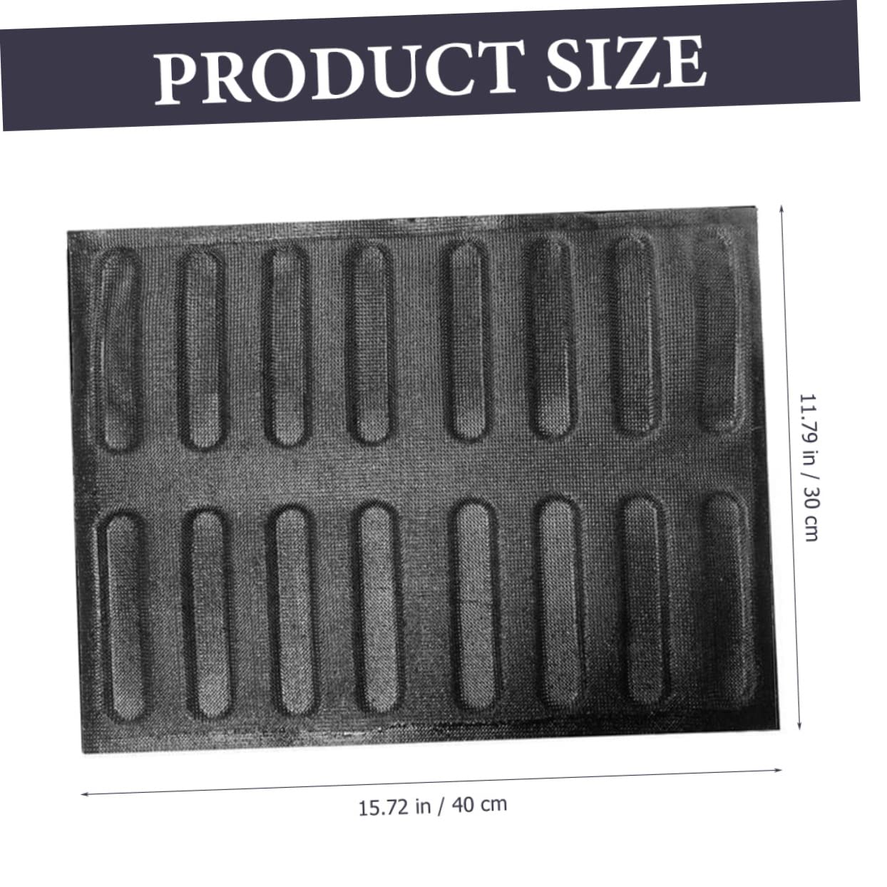 TOPBATHY 4 Piezas Molde De Pan Francés Multifunción Molde Para Brownie Con Separadores Molde Para Hornear Pan Francés Moldes Para Pan Frances Bandeja Para Hornear Pan Gel De Sílice Black