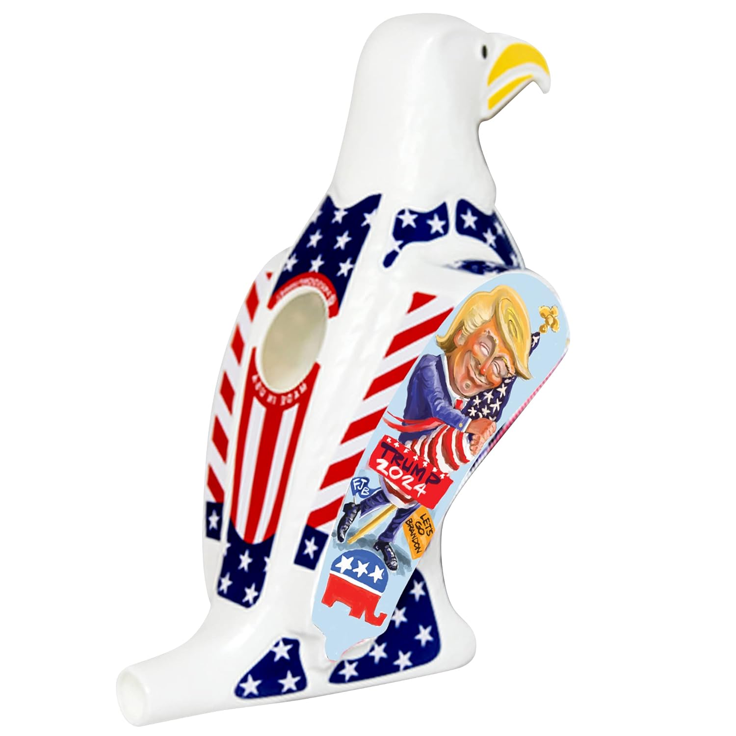 Trump – American Freedom Funnel - USA Made - Presidential Novelty MAGA Themed Patriotic Eagle Funnel Party Tool - Make Drinking Great Again