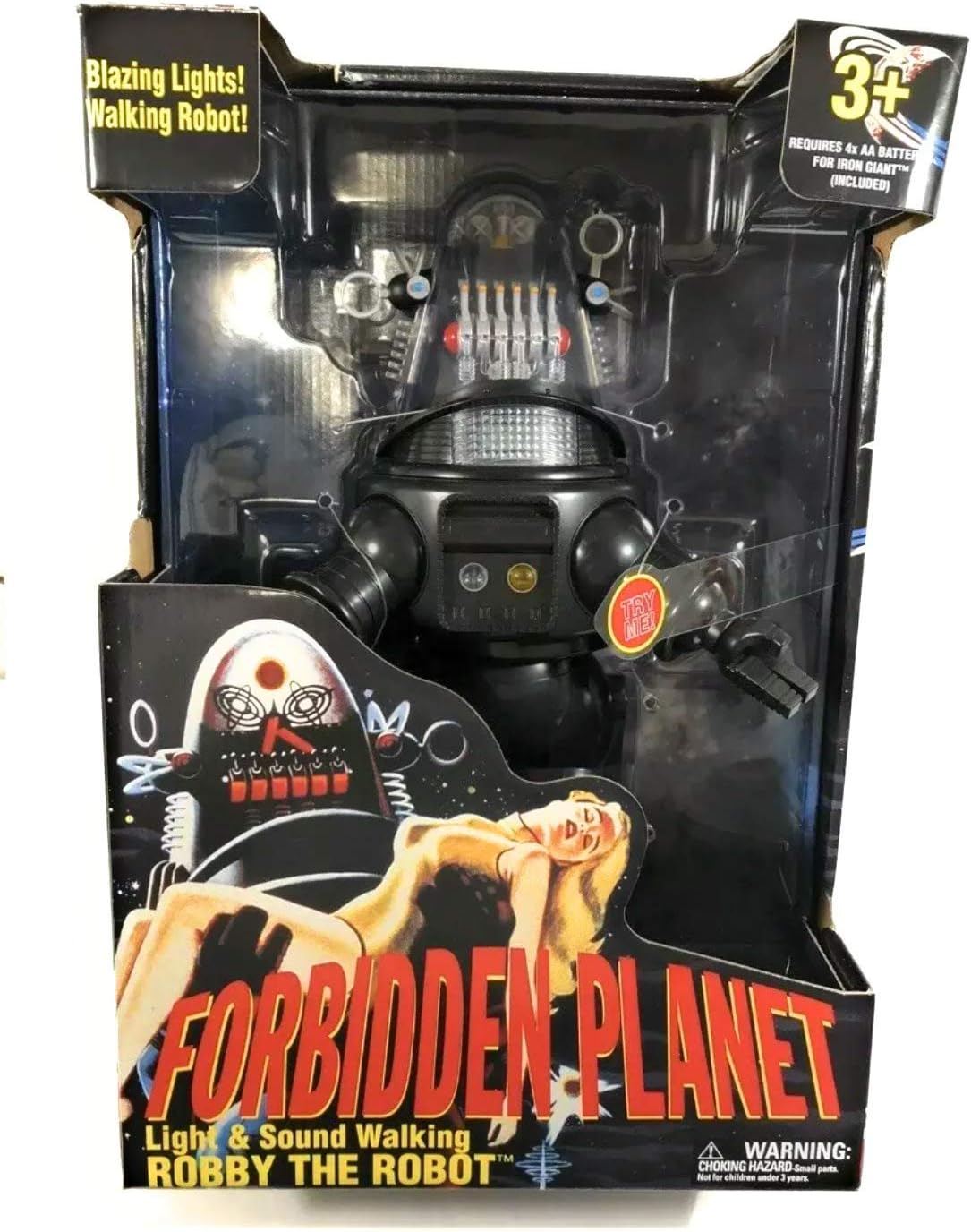 Forbidden Planet Robby The Robot Figure Walking Light & Sound