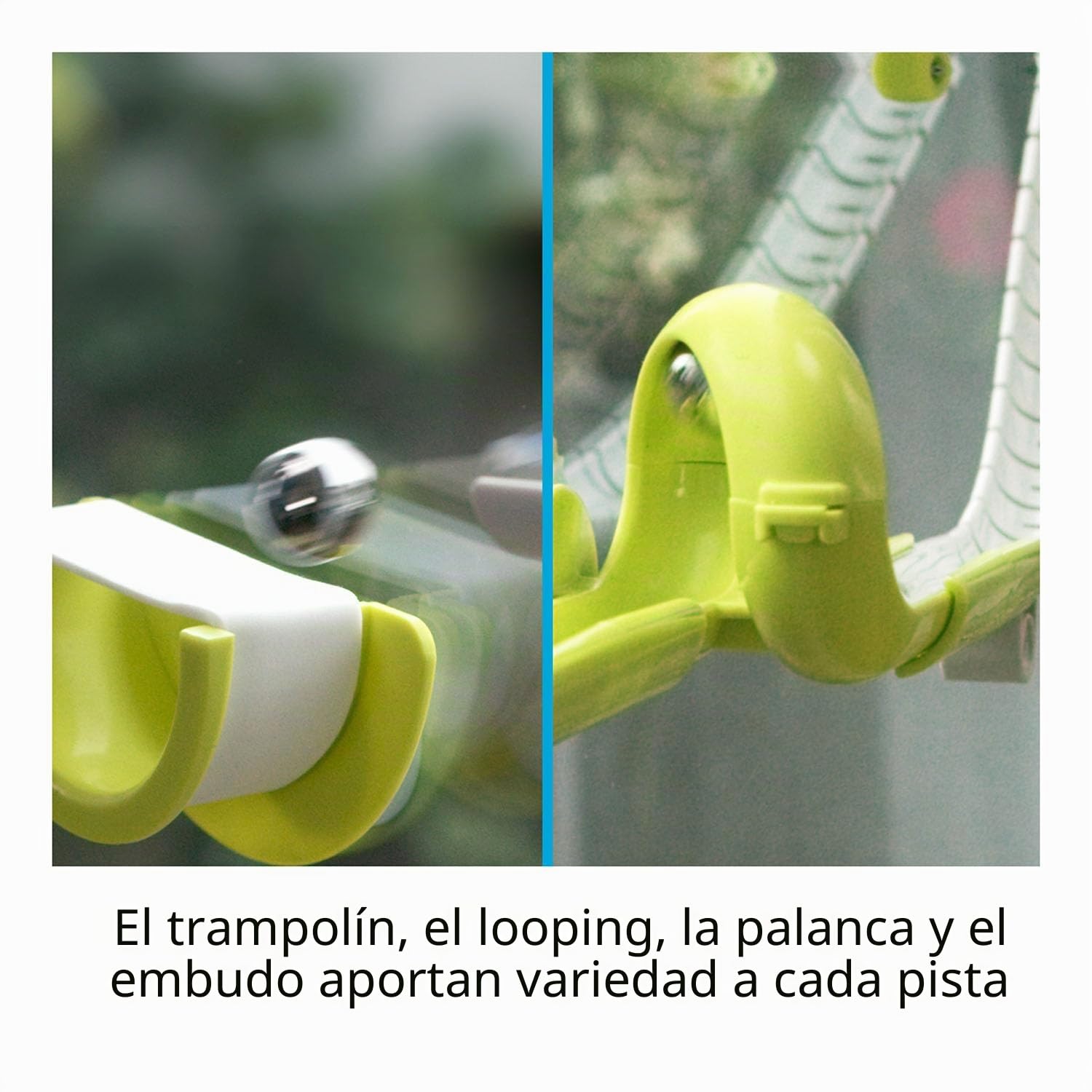 KOSMOS Gecko Run 621209 Big Pack, Big Box, paquete de ventaja, pista de bolas extensible para niños, pista de bolas vertical, canicas, juguetes educativos y juguetes de construcción a partir de 8 años