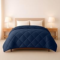 Vista 16 de Lux Decor Collection - Edredón acolchado pesado de calidad premium, relleno de edredón, con pestañas de esquina, relleno de microfibra de felpa