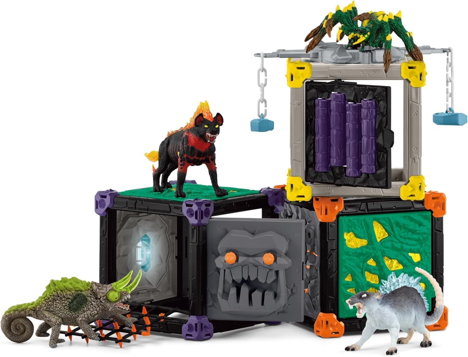 Schleich ELDRADOR | Battle Cave Arena: Lava vs. Sombra 42673 | 71 Piezas